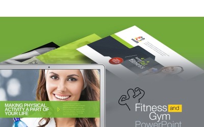 WealthFit | Fitnesz és edzőterem PowerPoint sablon
