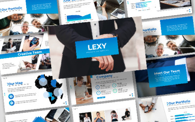 LEXY PRESENTATIE - Keynote-sjabloon