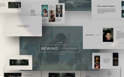 Presentazione REWIND - Modello di Keynote