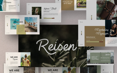 REISEN-presentatie - Keynote-sjabloon