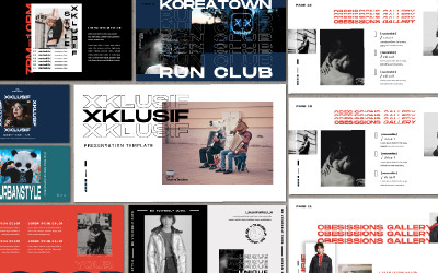 XKLUSIF-presentatie - Keynote-sjabloon