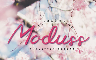 Moduss typsnitt