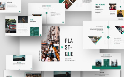 ПЛАСТИКОВАЯ ПРЕЗЕНТАЦИЯ Шаблон PowerPoint