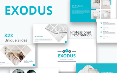 Exodus - modelo de PowerPoint multiuso