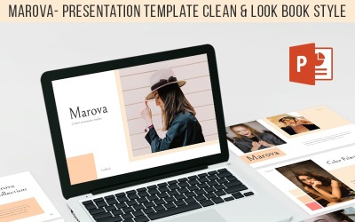 Modèle PowerPoint de présentation MAROVA