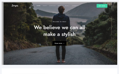 Responsivt Zorpa - Creative Multipurpose HTML5 Hemsidemall #99342