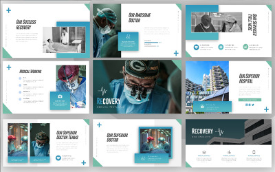Szablon Recovery Medical PowerPoint