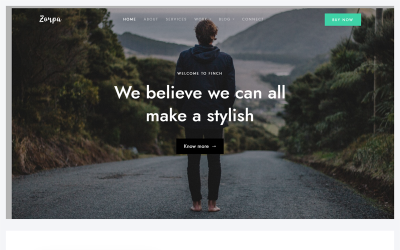 Zorpa - Creatieve multifunctionele HTML5-websitesjabloon