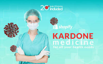 KarDone Medicine Online-Shop-Vorlage Shopify-Thema