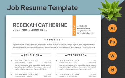 Word CV/ Resume Template