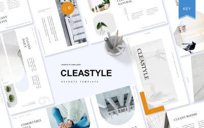 Cleastyle - Keynote şablonu