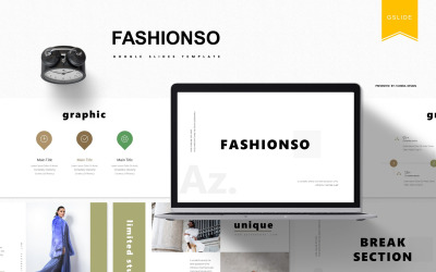 Fashionso | Prezentacje Google