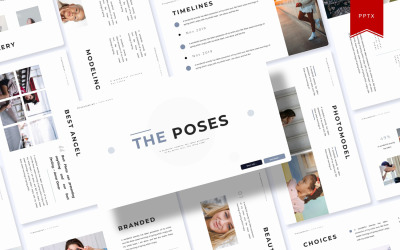 Le pose | Modello PowerPoint