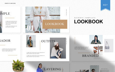 Lookbook - modello di Keynote