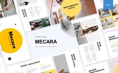Mecara - szablon Keynote
