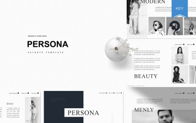 Persona - Keynote sablon