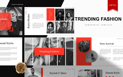 Trendigt mode | PowerPoint mall