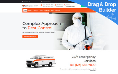 PestBusters - Pest Control Moto Cms 3 #99615
