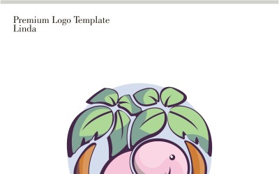 Plantilla de logotipo de elefante