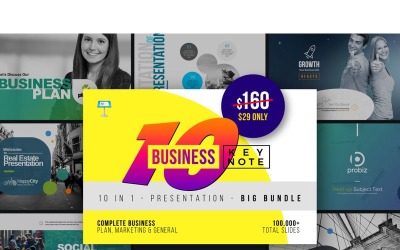 Paquete empresarial: plantilla de Keynote