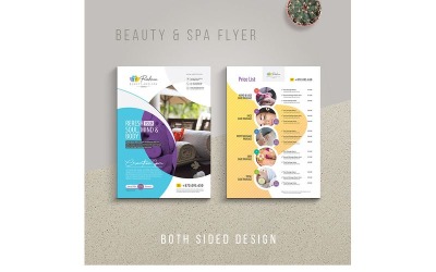 Relax &amp; Spa Flyer - Corporate Identity Template