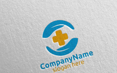 Sjabloon voor Cross Scure Medical Hospital 35 Logo