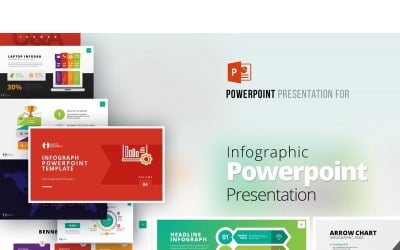 Modello di presentazione di Infografica PowerPoint