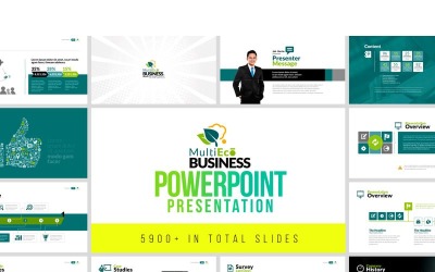 MultiEco | Modelo de PowerPoint de negócios