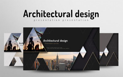 Plantilla de PowerPoint - diseño arquitectónico