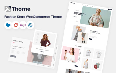 Thome — responsywny motyw WooCommerce w sklepie z modą