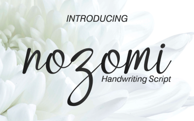 Nozomi - Font