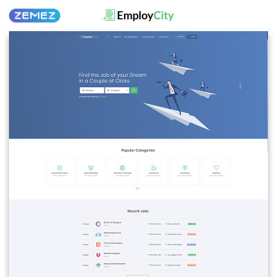 Bootstrap Themes Job Portal | job portal bootstrap themes templatemonster Bootstrap Themes Job Portal | job portal bootstrap themes templatemonster