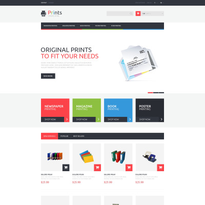 Print Shop Templates | TemplateMonster