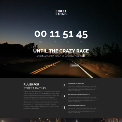 Car Racing Templates | TemplateMonster