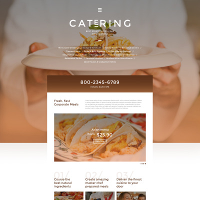 13 email templates for catering (2026) | sequenzy... Catering Templates | TemplateMonster