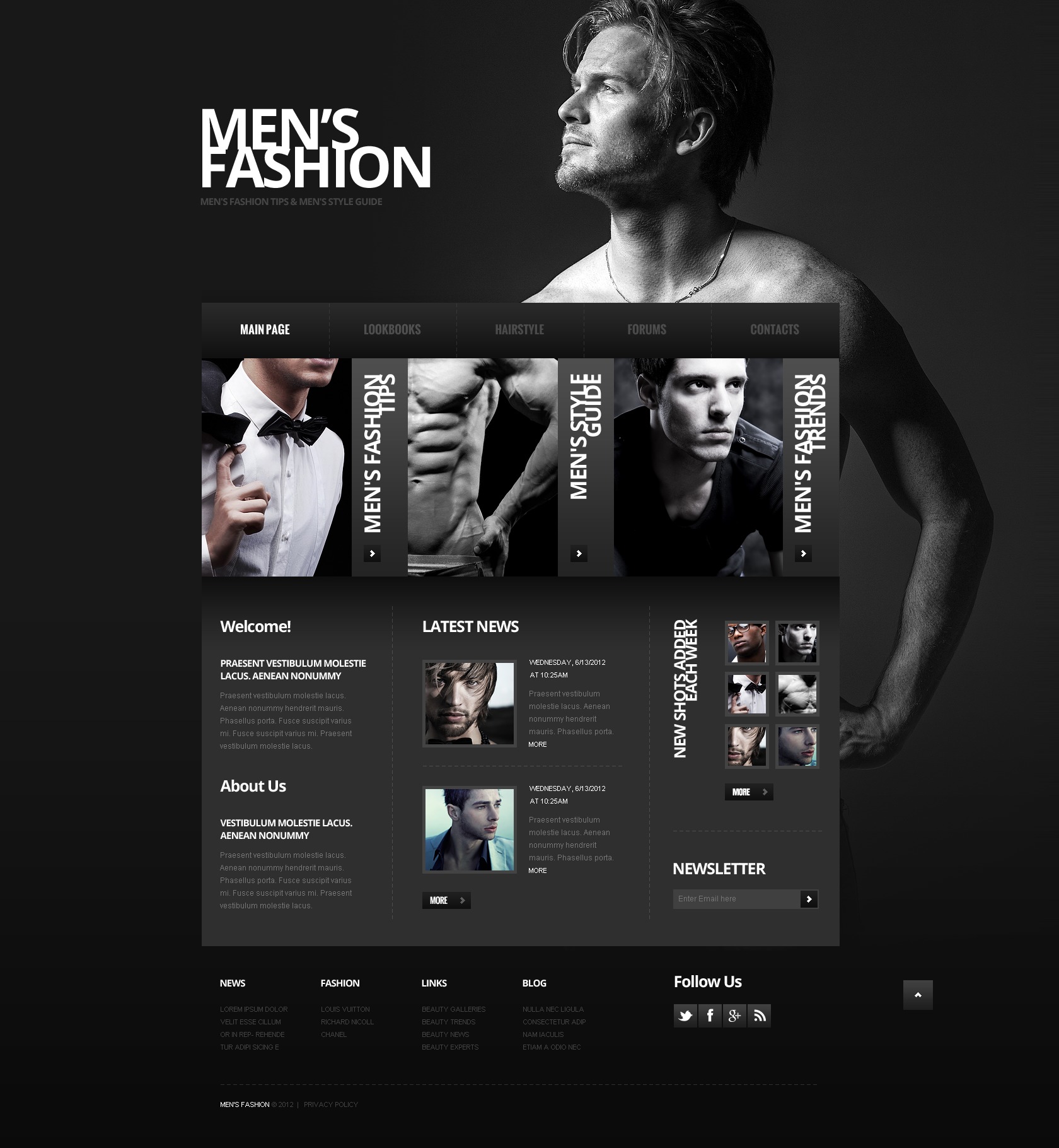 Apparel Website Template 40168