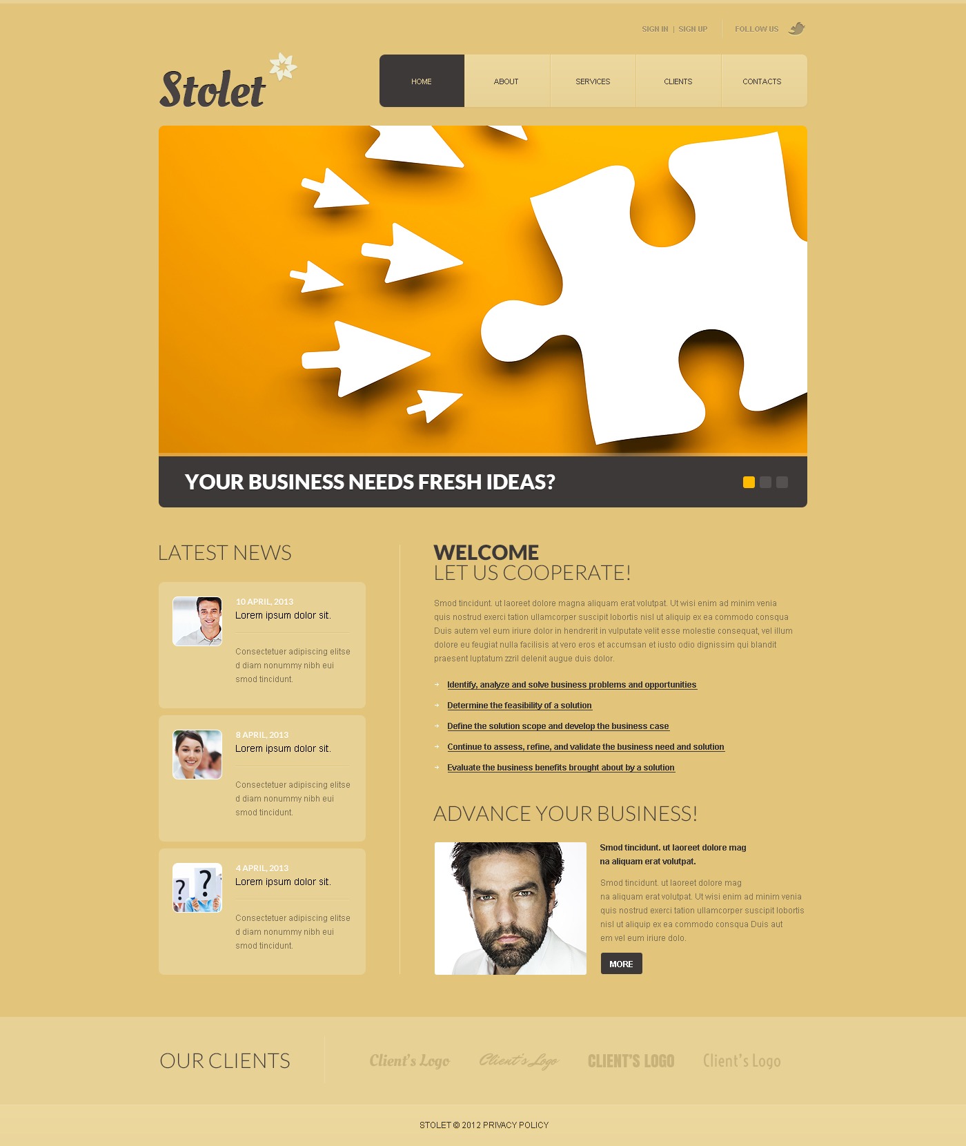 The latest and ideas