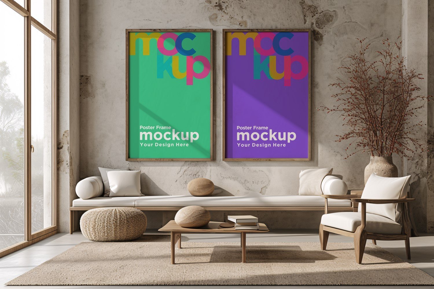 Kit Graphique #401022 Cadre Mockup Web Design - Logo template Preview