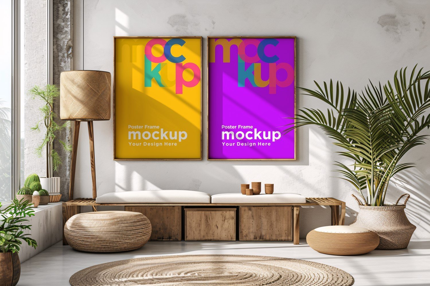 Template #401023 Frame Mockup Webdesign Template - Logo template Preview