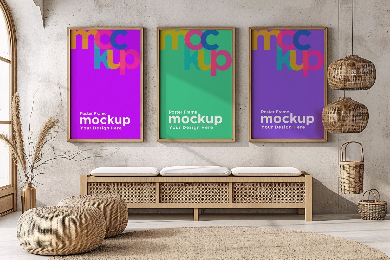 Template #401034 Frame Mockup Webdesign Template - Logo template Preview