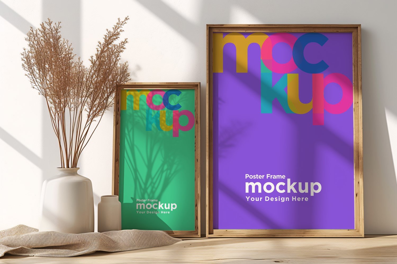 Template #401066 Frame Mockup Webdesign Template - Logo template Preview