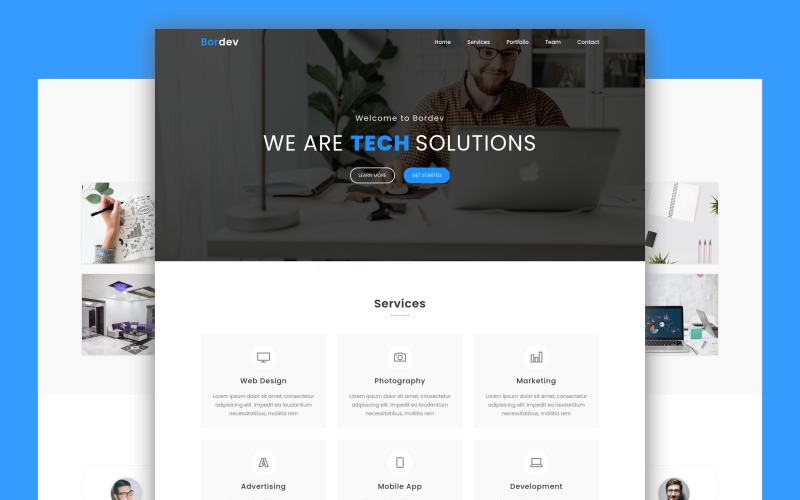 Template #401091 App Bootstrap Webdesign Template - Logo template Preview