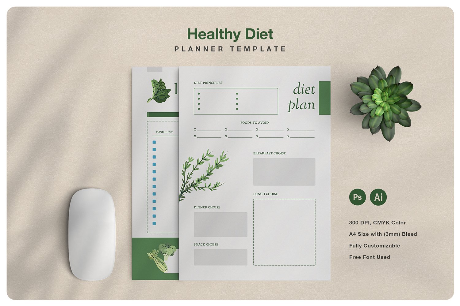 Template #401140 Healthy Diet Webdesign Template - Logo template Preview