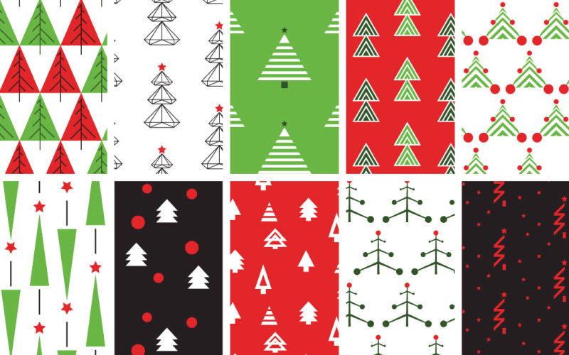 Christmas Vector Background Pattern