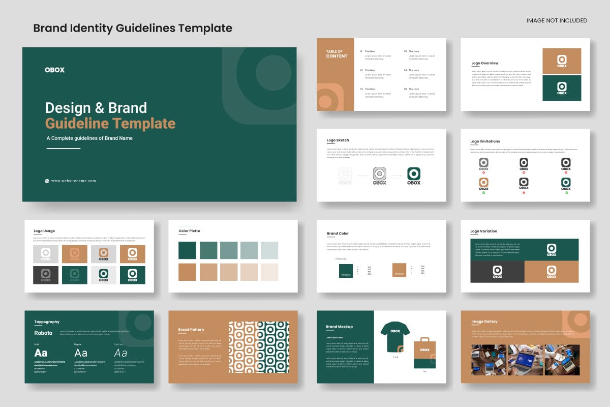 Kit Graphique #401249 Rapport Marque Web Design - Logo template Preview