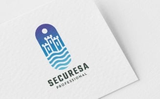 Secure Castle Logo Template