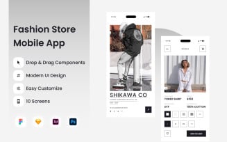 Shikawa - Fashion Store Mobile App