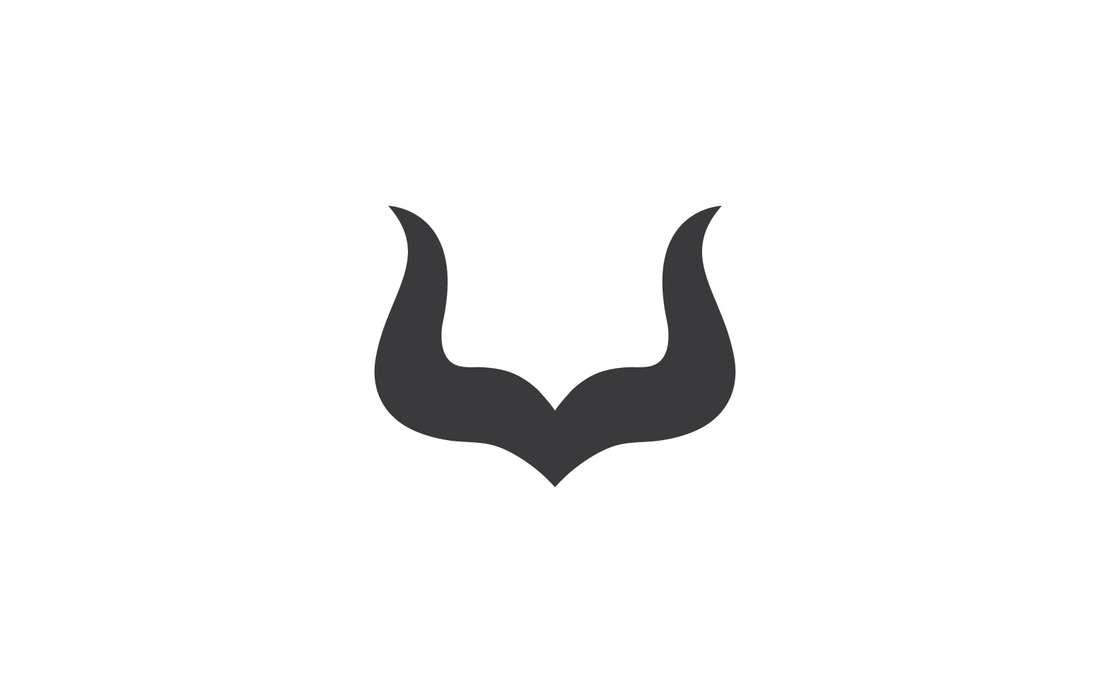 Horn logo design vector logo template