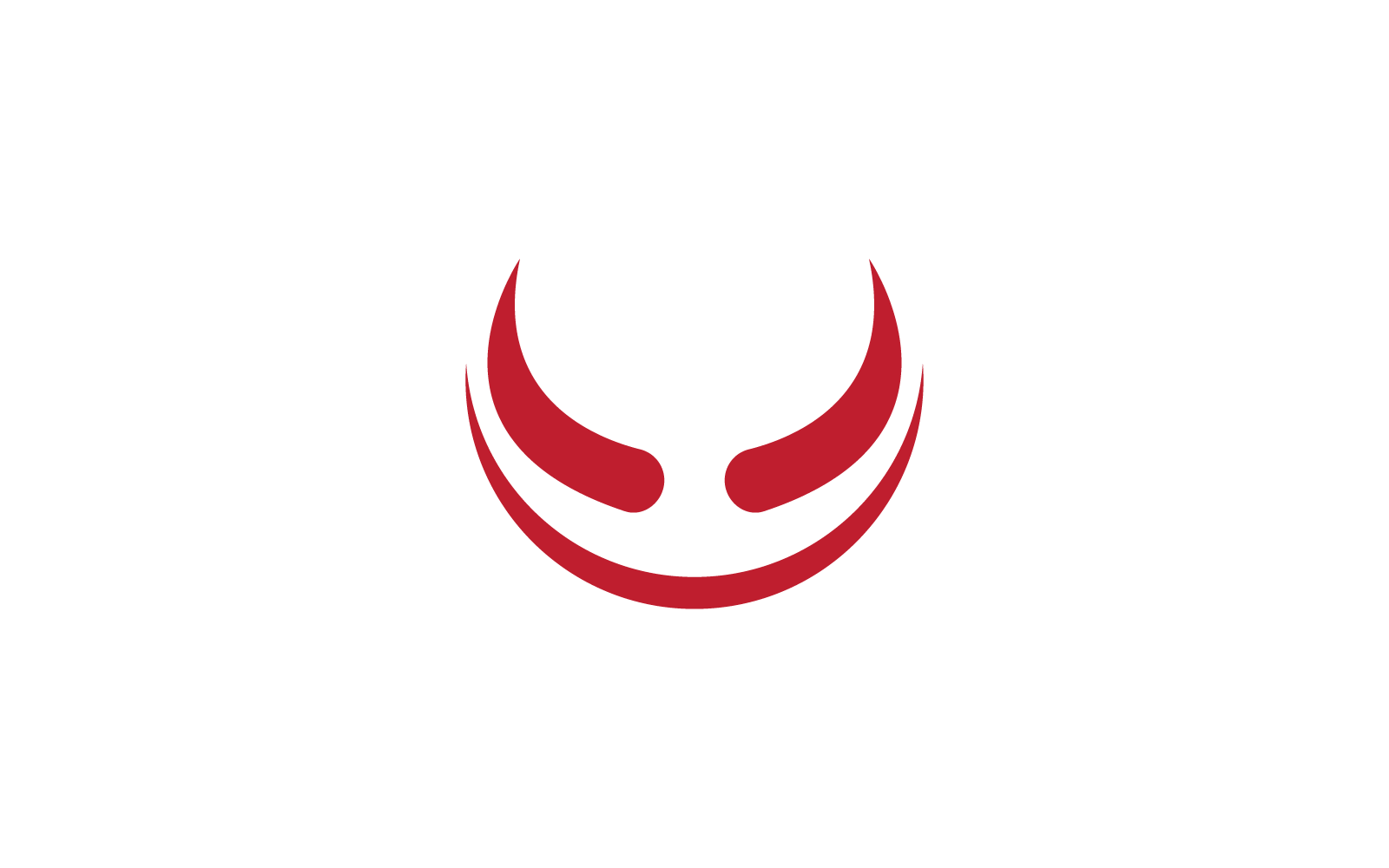Horn logo illustration vector flat design Logo Template