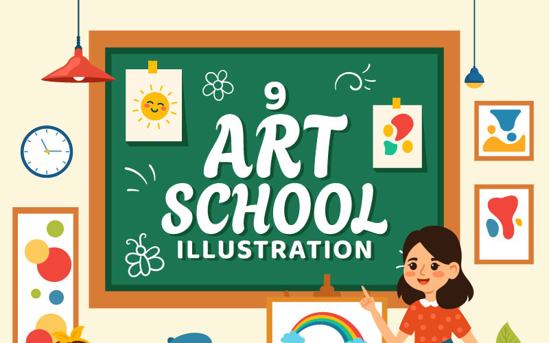 9 Art School of Painting Illustration